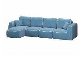 Диван угловой Бафи-2 комбинация 4 Романо Скай