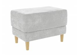 Пуф Рондо 2 велюр галька