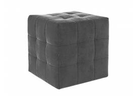 Пуф Рубик 2 велюр графит