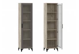 Шкаф-пенал Марсель НМ 013.06 фасад Софт Графит