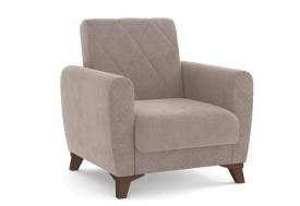 Кресло для отдыха Эдвин велюр прага капучино