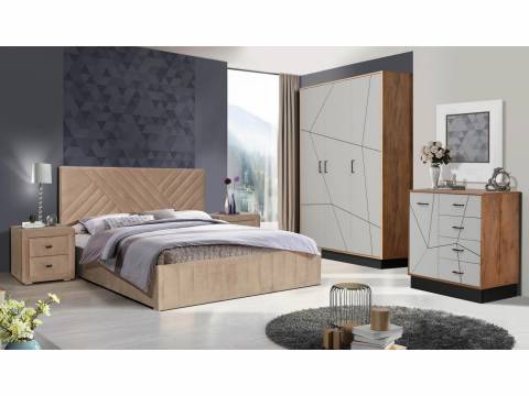 Спальня Гамма фасад грей