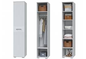 Шкаф однодверный для платья и белья Шарлиз