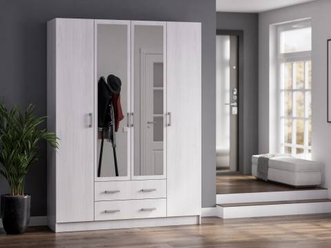 Шкаф четырехстворчатый Квадро анкор