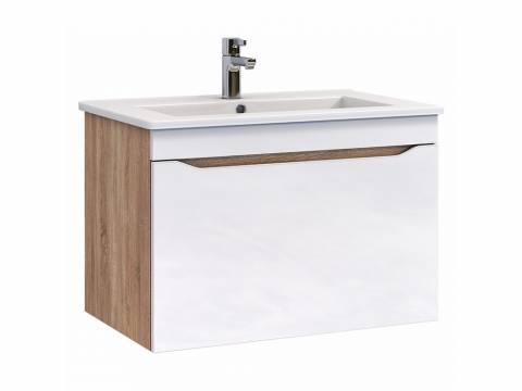 Тумба Grani 600-0-1 Элина подвесная дуб сонома