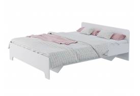 Кровать 1600 Victor Белый с ортопедом