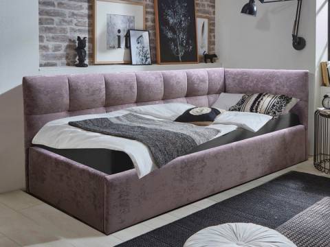 Кровать подростковая левая 800 Фрейм Клетка без подъема