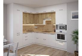 Кухонный гарнитур Жасмин гранд прайм 2100х2700 мм