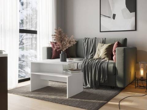 Стол журнальный Парус белый