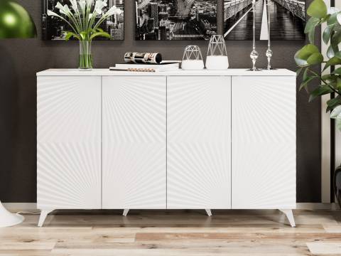 Комодино ПМ-390.02 белый матовый/белоснежный