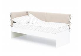 Детская мягкая кровать Denvas холодный бежевый