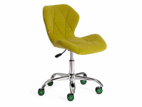 Кресло офисное Selfi флок олива