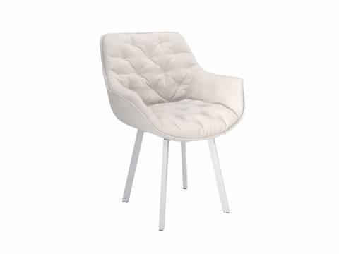 Стул Квинта велюр тенерифе крем