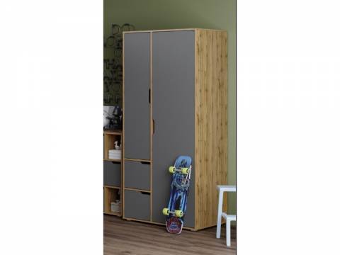 Шкаф Харви вотан/графит