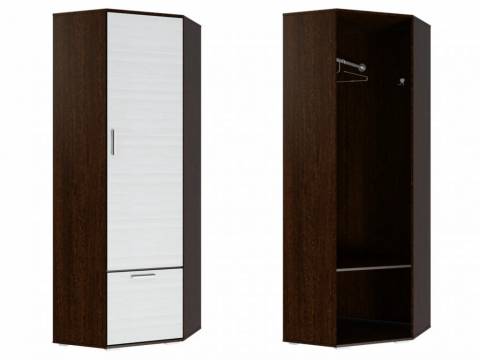 Шкаф угловой Ника ШУ701 Венге-Лоредо