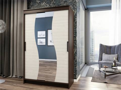 Шкаф купе Элегант 6 Дуб Венге-Сосна Лоредо