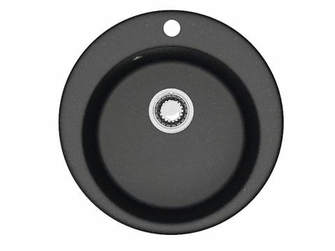 Мойка врезная Карельский камень модель 30 Черный