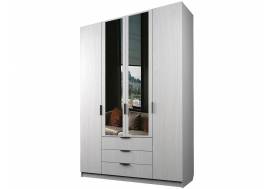 Шкаф с 3 ящиками Экон ЭШ3-РП-19-16-3я два зеркала