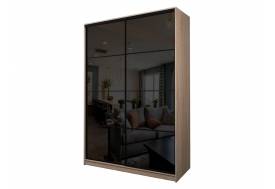 Шкаф-купе Max МШ-23-6-22/2-22 пленка Oracal черная