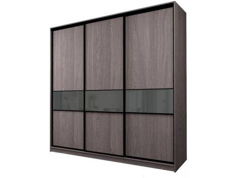Шкаф-купе Max МШ-25-6-24-999 пленка Oracal темно-серая