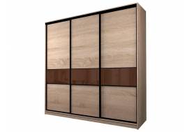 Шкаф-купе Max МШ-27-6-24/2-999 пленка Oracal шоколад