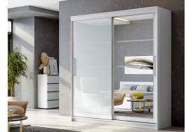 Шкаф-купе ШКП-3 2.0м Серия 2 Белый текстурный