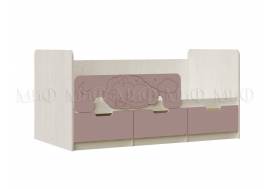 Кровать Юниор-4 800х1600 Шарли Pink