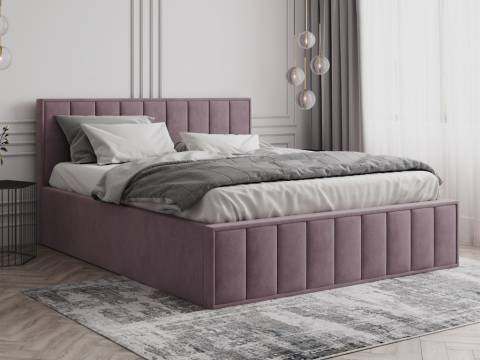 Кровать 1800 Лана бежевый пудра