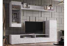 Гостиная Даллас цемент светлый