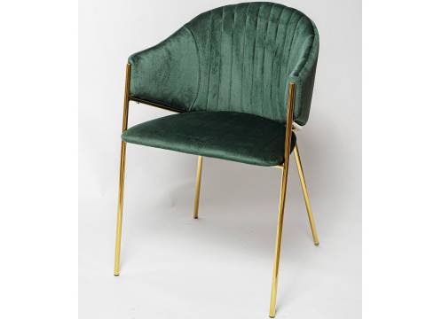 Стул DC-5158 Золотой-зеленый