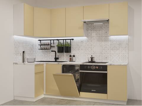 Кухонный гарнитур арт 26 Лайн Стамбул 1000х2450 мм