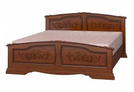 Кровать Елена 1400 Орех