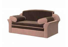 Диван-кровать Рик-1200 Вариант 2 каппучино, пудра