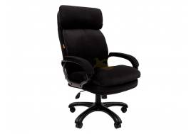 Кресло Chairman Home 505 Россия ткань Т-84 черный (черный пластик)