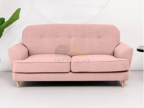 Диван 1030 ткань Вивальди 27 розовый