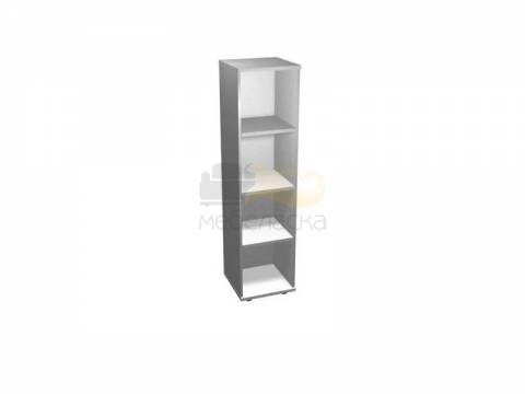 Шкаф-стеллаж открытый четырехъярусный односекционный ПШС4.1