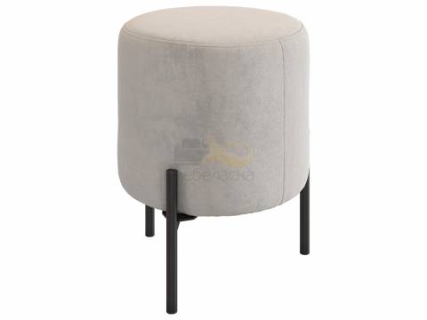 Пуф Одри велюр галька