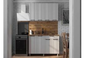 Кухня Вандт 1200 МДФ Арктик без столешницы