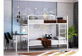 Кровать двухъярусная Севилья 2.02 комбо Белый