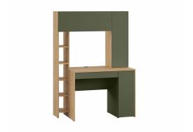 Стол компьютерный 12.71 Комфорт гикори рокфорд, дымчатый зеленый