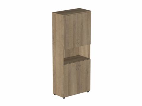 Шкаф для бумаг закрытый с нишей Р.Ш-4 Референт