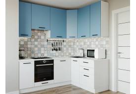 Кухонный гарнитур Капри 2200х1600 (верх 950 мм) верх МДФ