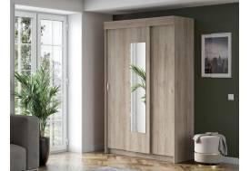 Шкаф-купе 3-х створчатый Бассо дуб крафт серый