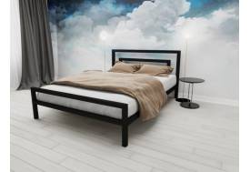 Кровать металлическая Куба 800 черная