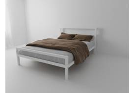 Кровать металлическая Комфорт 1800 белая