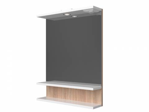 Зеркало Нева 60 со светильником