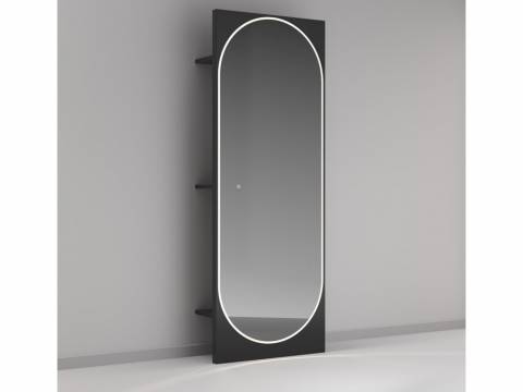 Зеркало в раме с полками Rosto 2