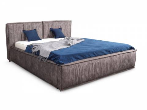 Кровать Чикаго 1600 вариант 1 Аликанте серый