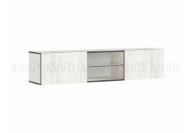 Тумба ТВ подвесная 1500 Норд Дуб Крафт Белый