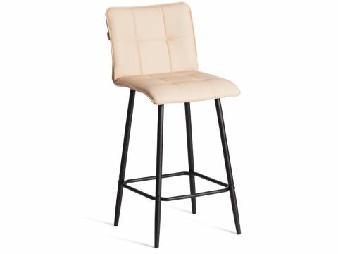 Полубарный стул Bari Бари экокожа бежевый